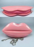 Bolsa Lábios rosa